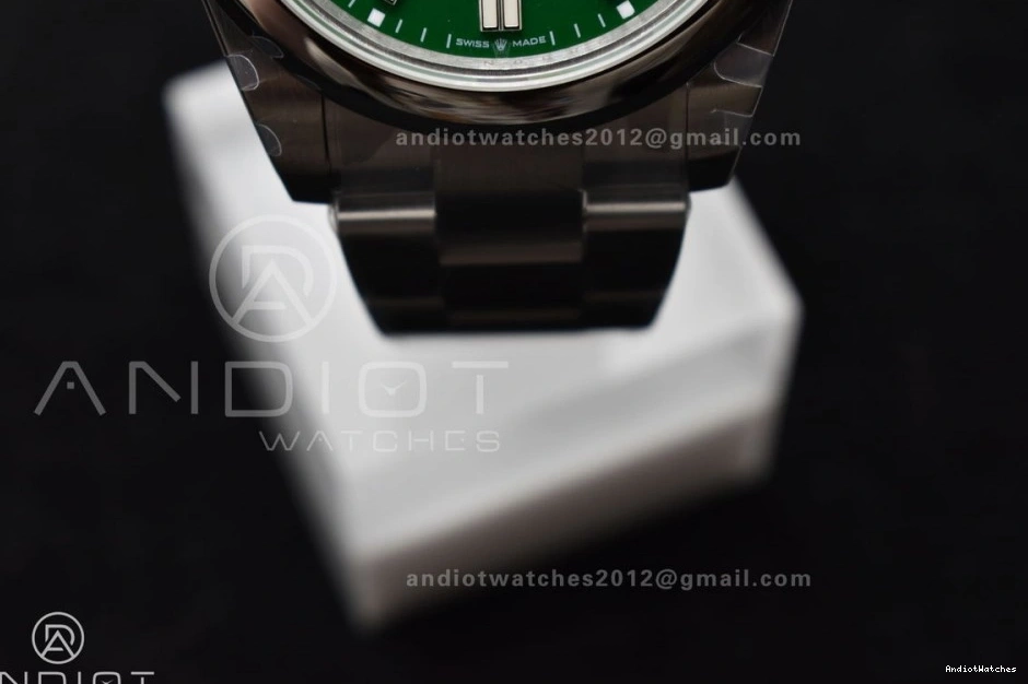 Best 942 Dial Edition 41mm Oyster 904L Perpetual Green A Steel 124300 1:1 DIWF Attractive 1102
